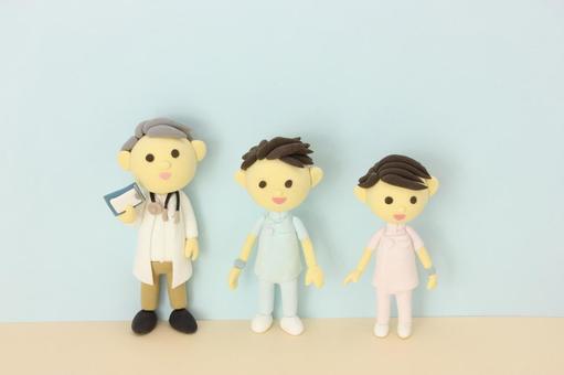 医師とスタッフ